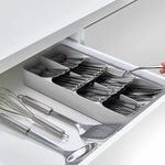 Joseph Joseph DrawerStore Cutlery Organiser, Large, Grey