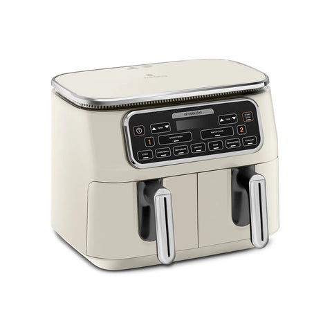 Karaca Air Cook Duo 2-in-1 Air Fryer with Stew Function, 8L, 2500W, Starlight