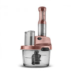 Karaca Mastermaid ProSteel Glass Food Processor, 2500W, Rosegold