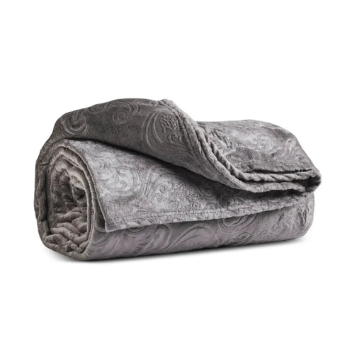 Karaca Home Felix Blanket, 220cmx240cm, Grey