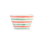 Karaca Primavera Stoneware Bowl, 13cm, Stripes