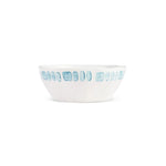 Karaca Primavera Stoneware Bowl, 13cm, Blue Stripes