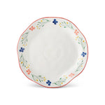 Karaca Primavera Stoneware Dinner Plate, 26cm, Mixed Flowers