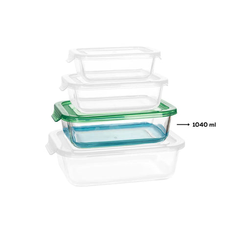 Karaca Lucy Storage Container, 1040ml, Transparent