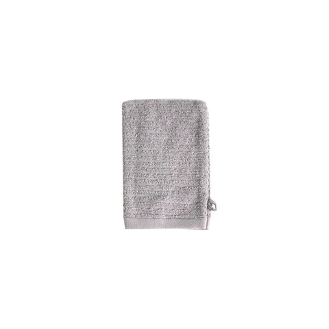 Karaca Home Rachel 100% Turkish Cotton Washcloth, 16cmx22cm, Light Grey