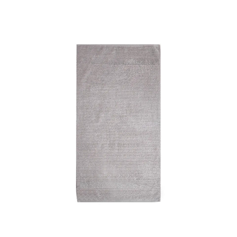 Karaca Home Rachel 100% Turkish Cotton Shower Towel, 70cmx140cm, Light Grey