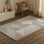 Kasmir Rugs 7/24 Scandinavian Clara Rug, 160cmx230cm, Grey