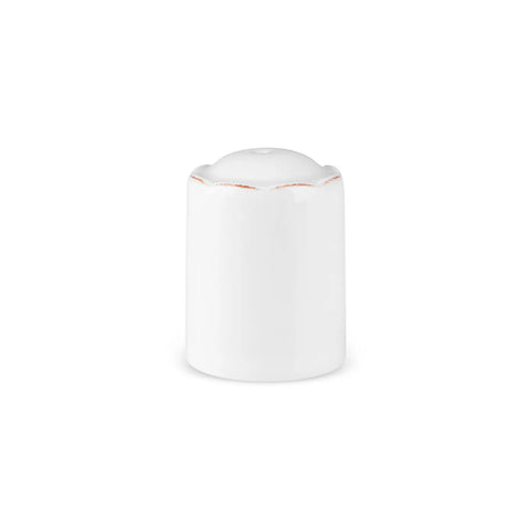 Karaca​ Elizabeth Ceramic Pepper Shaker, Ecru