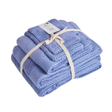 Karaca Home Chandler Modal Towel Set, Blue