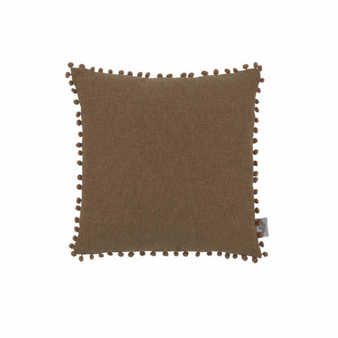 Karaca Home Reneta Filled Cushion, 43cmx43cm, Brown