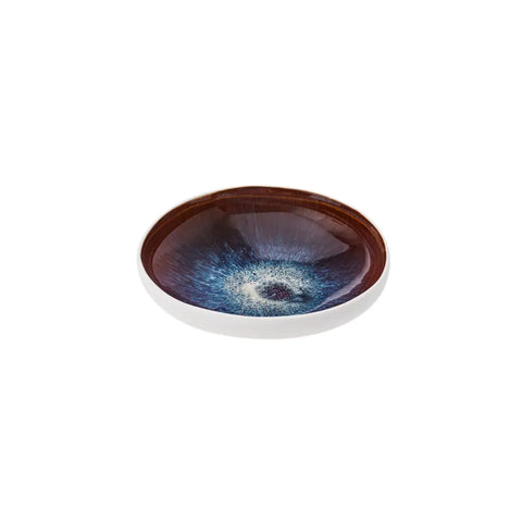 Karaca Galactic Stoneware Side Plate, 21,5cmx21cmx2,5 cm, White 