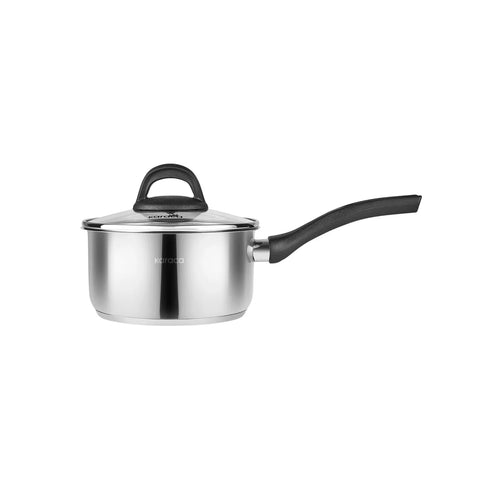 Karaca Gastro Stainless Steel Sauce Pan, 18cm, Silver