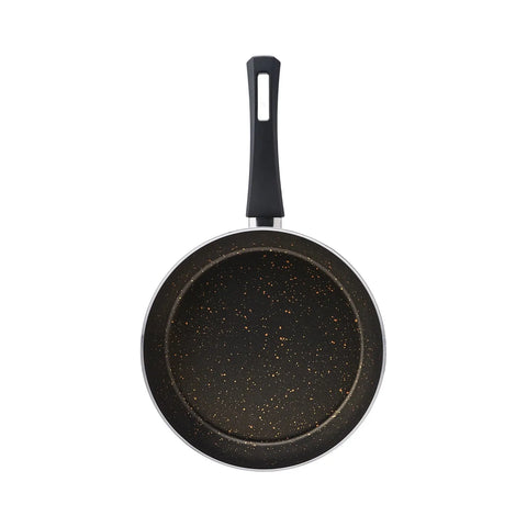 Karaca Blackgold Biogranite 13-Piece Non-Stick Cookware Set, Black Gold