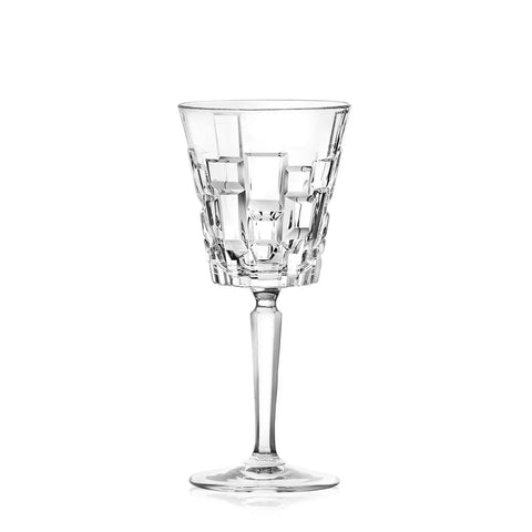 RCR Etna 6-Piece Wine Glass Set for 6 People, 280ml, Transparent