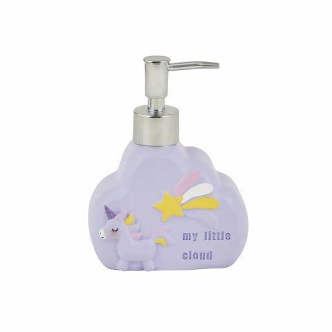 Karaca Home Cloud Children Liquid Soap Pump, 10cmx9cmx15cm, Purple