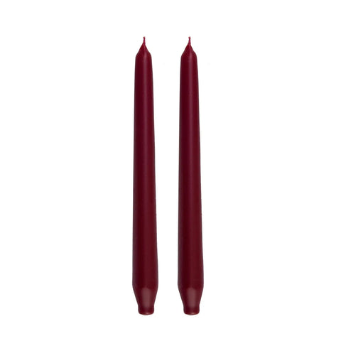 Karaca Home Andy 2-Piece Candle, 24cm, Burgundy