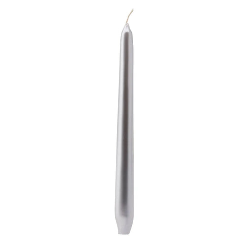 Karaca Home Andy 2-Piece Candle, 24cm, Silver