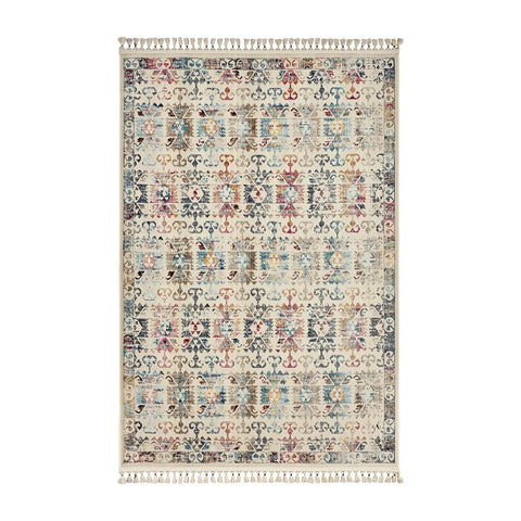 Kasmir Rugs 7/24 Jute Embroidery Rug, 80cmx150cm, Multi