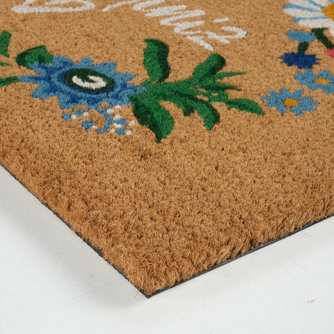 Kaşmir Rugs 7/24 Welcome Coco Door Mat, 45cmx75cm, Multi