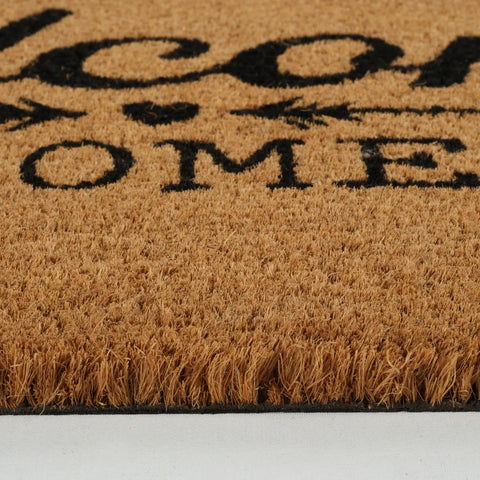 Kaşmir Rugs 7/24 Welcome Home Coco Door Mat, 45cmx75cm, Multi