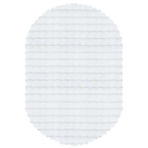 Kaşmir Rugs 7/24 Cosy Premium Bubble Rug, 80cmx150cm, White