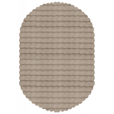 Kaşmir Rugs 7/24 Cosy Premium Bubble Rug, 100cmx150cm, Beige