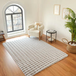 Kaşmir Rugs 7/24 Cosy Premium Bubble Rug, 80cmx150cm, Light Grey