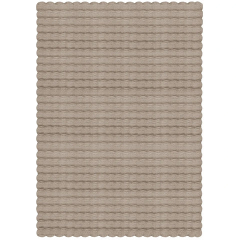 Kaşmir Rugs 7/24 Cosy Premium Bubble Rug, 100cmx150cm, Beige 