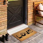 Kasmir Rugs Cat Love Coco Door Mat, 45cmx75cm, Multi