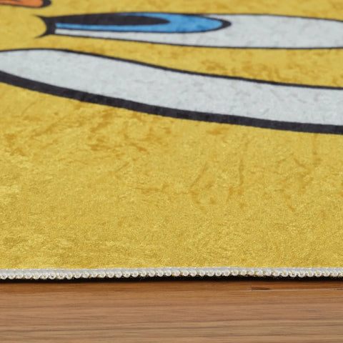 Kaşmir Rugs Tweety Decorative Art Children and Young Rug, 100cmx150cm, Yellow Multi