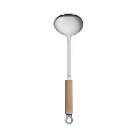 Karaca Lana Stainless Steel Ladle, 29cm, Cream