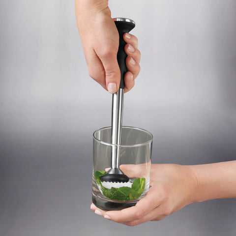 Oxo SteeL Muddler, Transparent