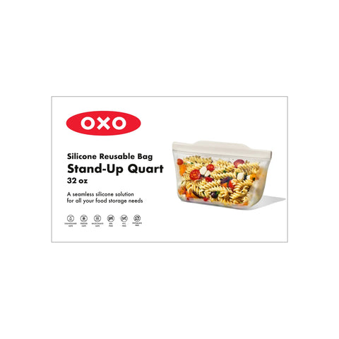 Oxo Good Grips Reusable Silicone Bag, Transparent