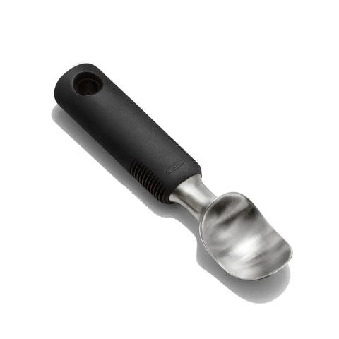 Oxo Stainless Steel Ice Cream Scoop, Black