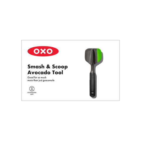 Oxo Smash & Scoop Avocado Tool, Black