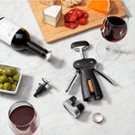 OXO Steel Winged Corkscrew With Removable Foil Cutter