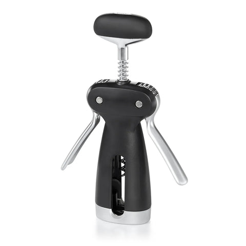 OXO Steel Winged Corkscrew With Removable Foil Cutter