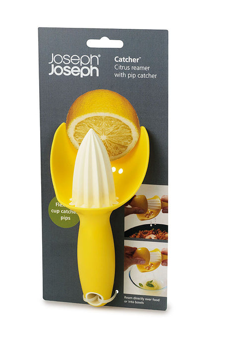 Joseph Joseph Catcher Lemon Squeezer, Yellow