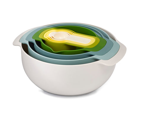 Joseph Joseph Nest 9 Plus Mixing Bowl, Multicolour