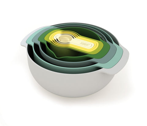 Joseph Joseph Nest 9 Plus Mixing Bowl, Multicolour